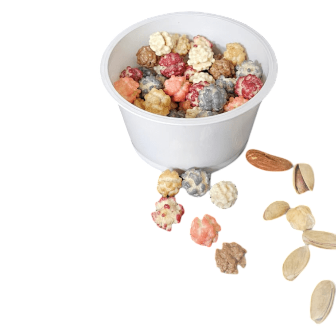 DYF202: 200ml Kaşıklı Yoğurt Kabı 7 200 ml şeker kabı