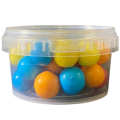 DYK210: 210ml Plastik Yuvarlak Kase ve Kapak