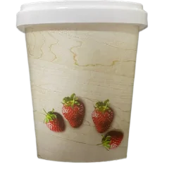 D400 400ml Plastik IML Meyve Kabı Ambalajı