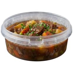 DYK580: 580ml Yuvarlak Yemek Kabı 8 DYK580: 580ml Yuvarlak Yemek Kabı 2 - DYK580 SICAK YEMEK 01