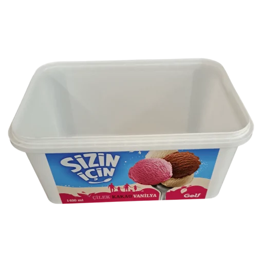 DKK1551: 1500ml PP IML Kap & Kapak