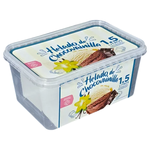 DKK1551: 1500ml PP IML Dondurma Kabı & Kapak