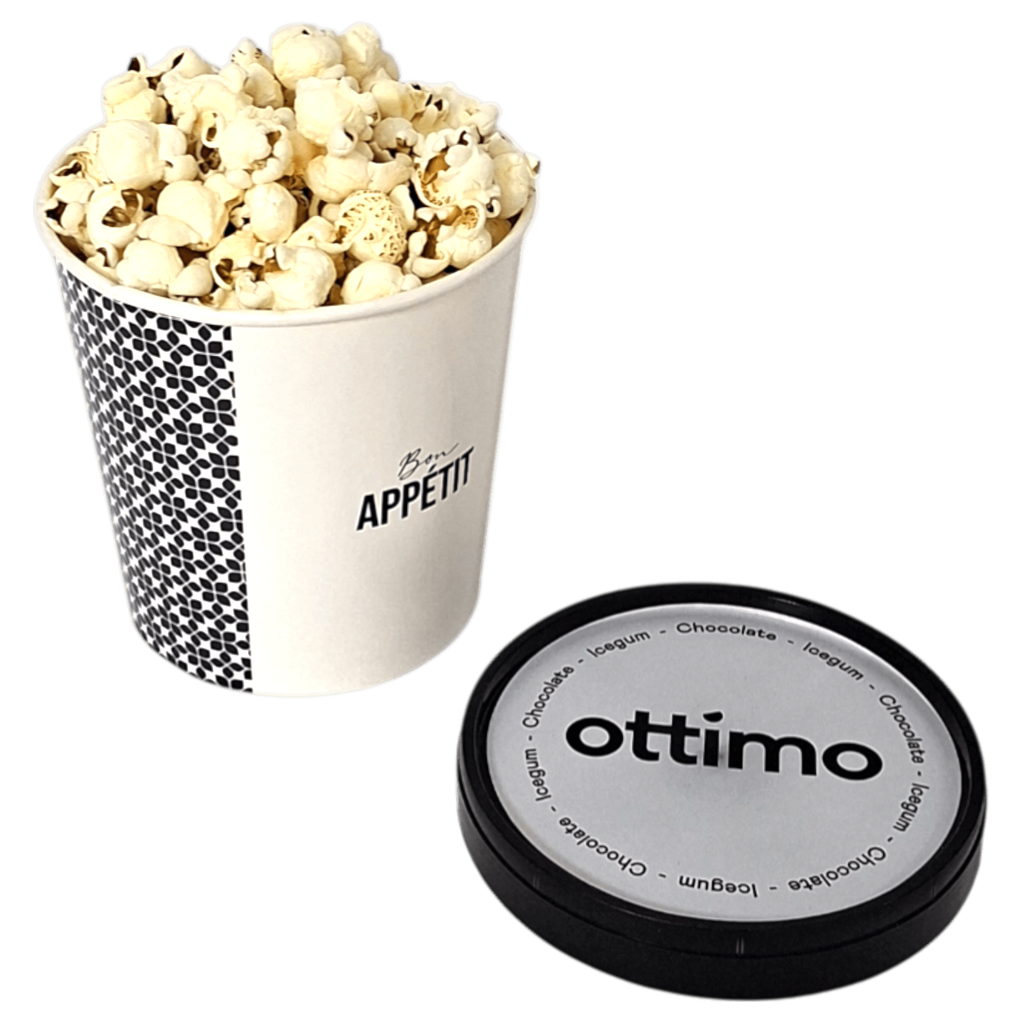 DPAP1001: 1000ml Kağıt Patlamış Mısır Kovası ve PP Kapak 9 DPAP1001: 1000ml Kağıt Patlamış Mısır Kovası ve PP Kapak - Görsel 9