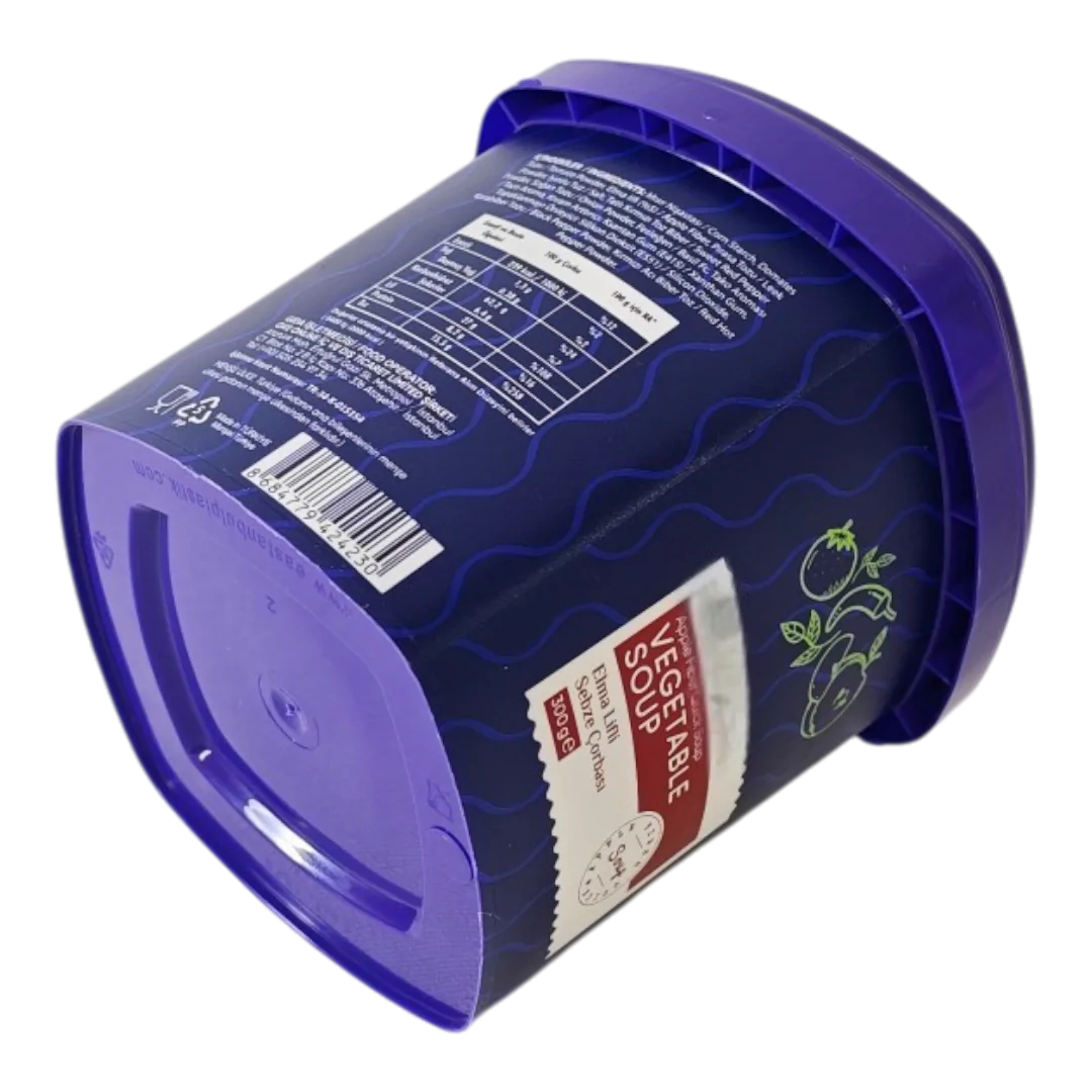 DÖK595: 595 ml Plastik Çorba Kasesi & Kapak 4 DÖK595: 595 ml Plastik Çorba Kasesi & Kapak - Görsel 4