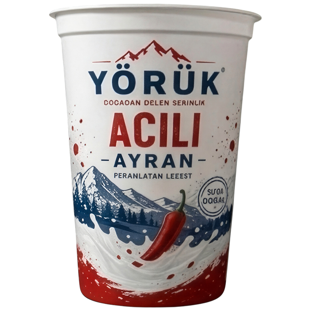 DPB300: 300ml PP IML Ayran Bardağı 1 DPB300: 300ml PP IML Ayran Bardağı