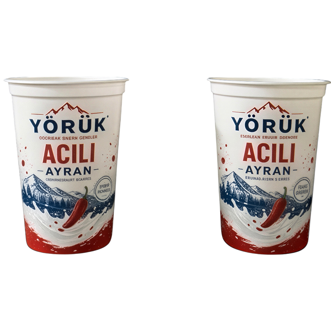 DPB300: 300ml PP IML Ayran Bardağı 8 DPB300: 300ml PP IML Ayran Bardağı - Görsel 8